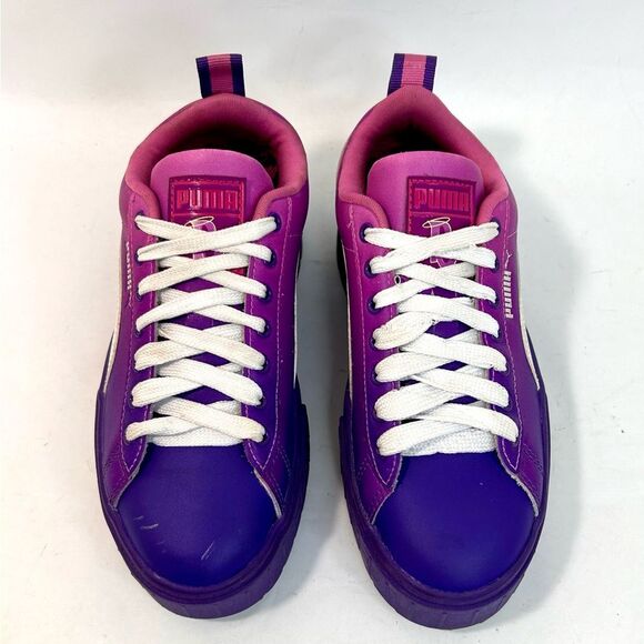 Bratz x Puma Mayze Platform Sneaker- Prism Violet - Kids Size 4.5C - Women Sz 6 - Picture 2 of 11